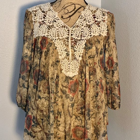 Vintage America lightweight top - Picture 1 of 5